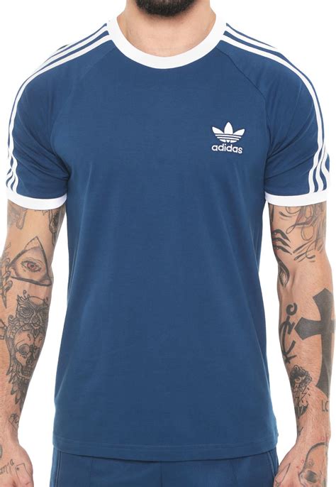 camisetas adidas original azul